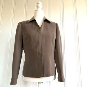 Kasper petite taupe blazer